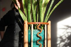 Hand Crafted Fine Wood Planter
