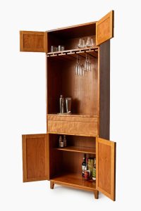 Bar Full Cabinets Open
