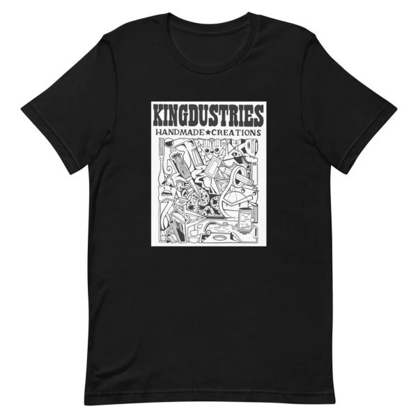 KINGDUSTRIES  Unisex T-shirt - Black
