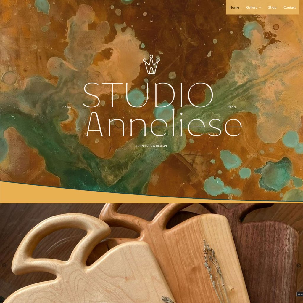 New Studio Anneliese Website