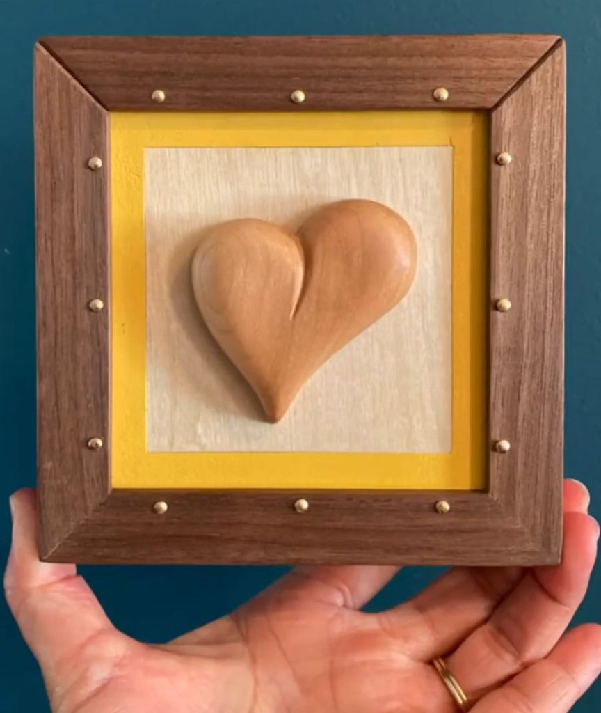 Love Note Heart Frame